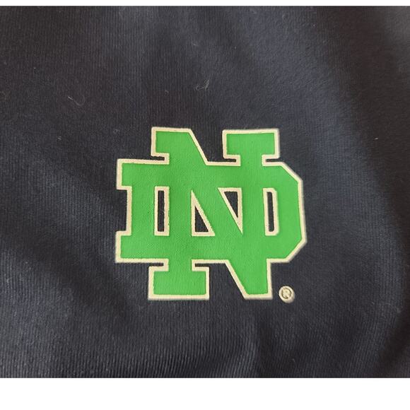 NWT Colosseum Notre Dame Fighting Irish mock neck pullover shirt - small - Picture 5 of 8